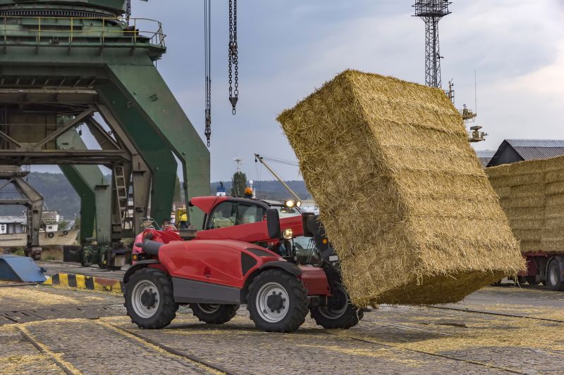 It lifts heavy loads to high places.